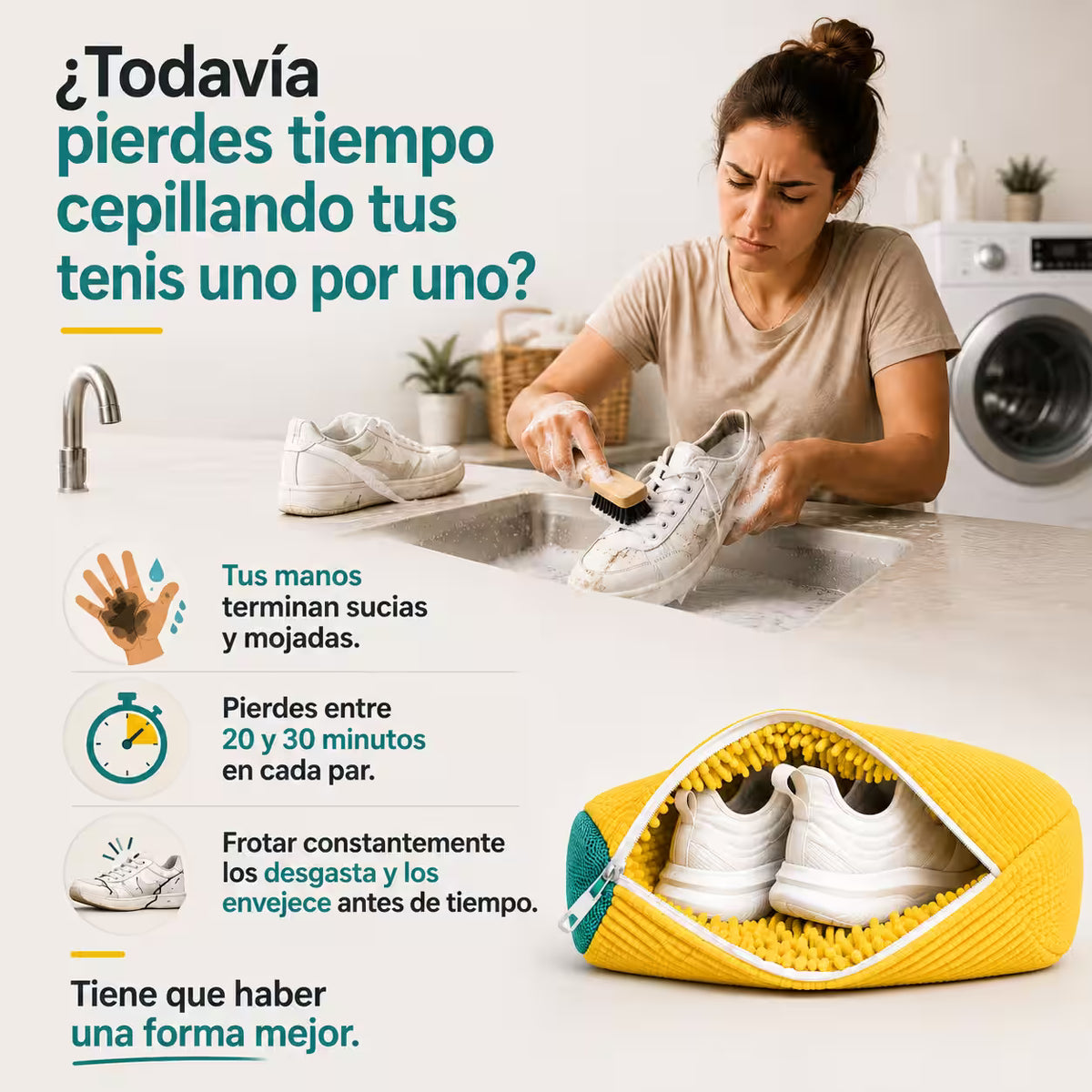 Bolsa para Lavar Zapatos TenisFresh
