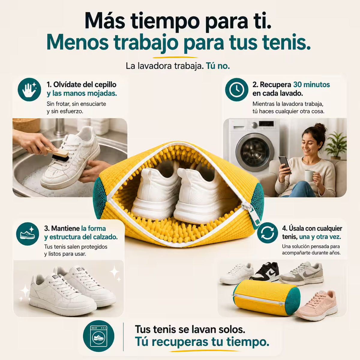 Bolsa para Lavar Zapatos TenisFresh